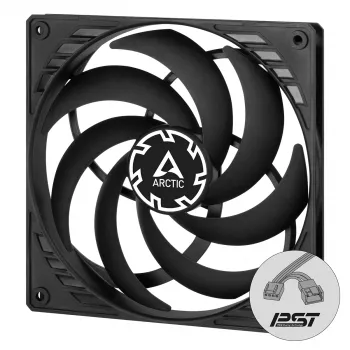 ARCTIC P14 slanke PWM PST drukgeoptimaliseerde 140mm PWM-ventilator met geïntegreerde Y-kabel