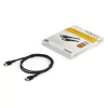 StarTech.com 0,9 m (3ft) slanke HDMI 2.0-kabel, flexibele, Premium-gecertificeerde HDMI-kabel met Ethernet, UHD 4K 60Hz HDR10, robuust aramidevezelontwerp met TPE-mantel
