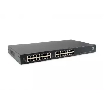 LevelOne POH-1620 16-poorts High-Power PoE-midspan-hub, 400 W