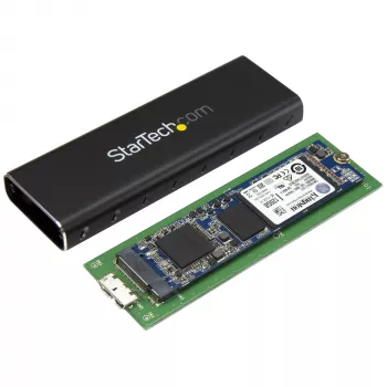 StarTech.com M.2 SSD-behuizing voor M.2 SATA SSD's – USB 3.0 (5 Gbit/s) met UASP