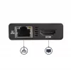 StarTech.com USB-C-multipoort-adapter – USB-C-reisdockingstation met 4K HDMI – 60 W Power Delivery Pass-Through, GbE, 2 poorten USB-A 3.0-hub – draagbaar mini-USB-Type-C-dock voor laptops