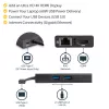 StarTech.com USB-C-multipoort-adapter – USB-C-reisdockingstation met 4K HDMI – 60 W Power Delivery Pass-Through, GbE, 2 poorten USB-A 3.0-hub – draagbaar mini-USB-Type-C-dock voor laptops