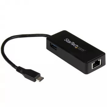 StarTech.com USB-C naar Gigabit netwerkadapter met extra USB 3.0-poort