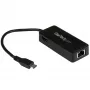 StarTech.com USB-C naar Gigabit netwerkadapter met extra USB 3.0-poort
