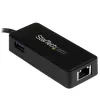StarTech.com USB-C naar Gigabit netwerkadapter met extra USB 3.0-poort