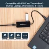 StarTech.com USB-C naar Gigabit netwerkadapter met extra USB 3.0-poort