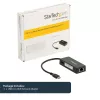 StarTech.com USB-C naar Gigabit netwerkadapter met extra USB 3.0-poort