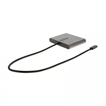 StarTech.com USB-C naar quad HDMI-adapter, USB-C naar 4x HDMI-monitorconverter voor Windows (geen ondersteuning voor macOS/ChromeOS/Linux) - TAA