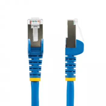 StarTech.com 3m CAT6a ethernetkabel - blauw - halogeenvrij rookarm (LSZH) - 10GbE 500MHz 100W PoE++ rastnasenschutz RJ-45 met trekontlasting S/FTP netwerk-patchkabel