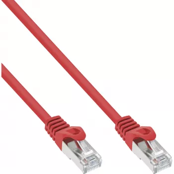InLine patchkabel SF/UTP Cat.5e rood 3m