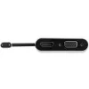 StarTech.com USB-C naar VGA en HDMI-adapter - 2-in-1 - 4K 30Hz - spacegrijs