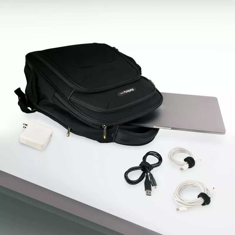 StarTech.com 6in klittenband-kabelbinder – 50-pack – zwart – herbruikbare kabelbinders – verstelbaar en flexibel – kabelorganizer-binder/wikkel voor kabelmanagement – draadlusbinders