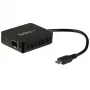 StarTech.com USB-C naar glasvezel-converter - open SFP-slot, bekabeld, USB Type-C, glasvezel, 1000 Mbit/s, zwart