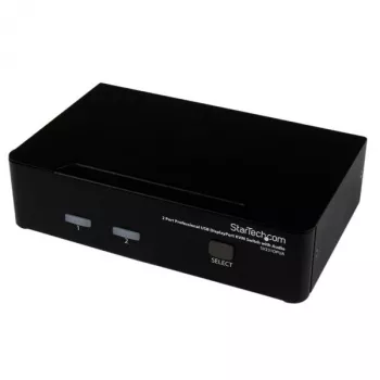 StarTech.com 2-poorts professionele USB DisplayPort KVM-switch met audio