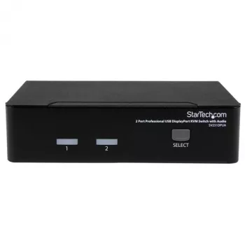 StarTech.com 2-poorts professionele USB DisplayPort KVM-switch met audio