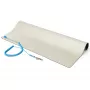 StarTech.com antistatische mat, ESD-mat voor elektronica reparatie, antistatische tafel-/bureaumat met afneembare aardingskabel, ANSI/ESD S 4.1, flexibele thermoplastische werkonderlegger/mat, 60 x 120 cm