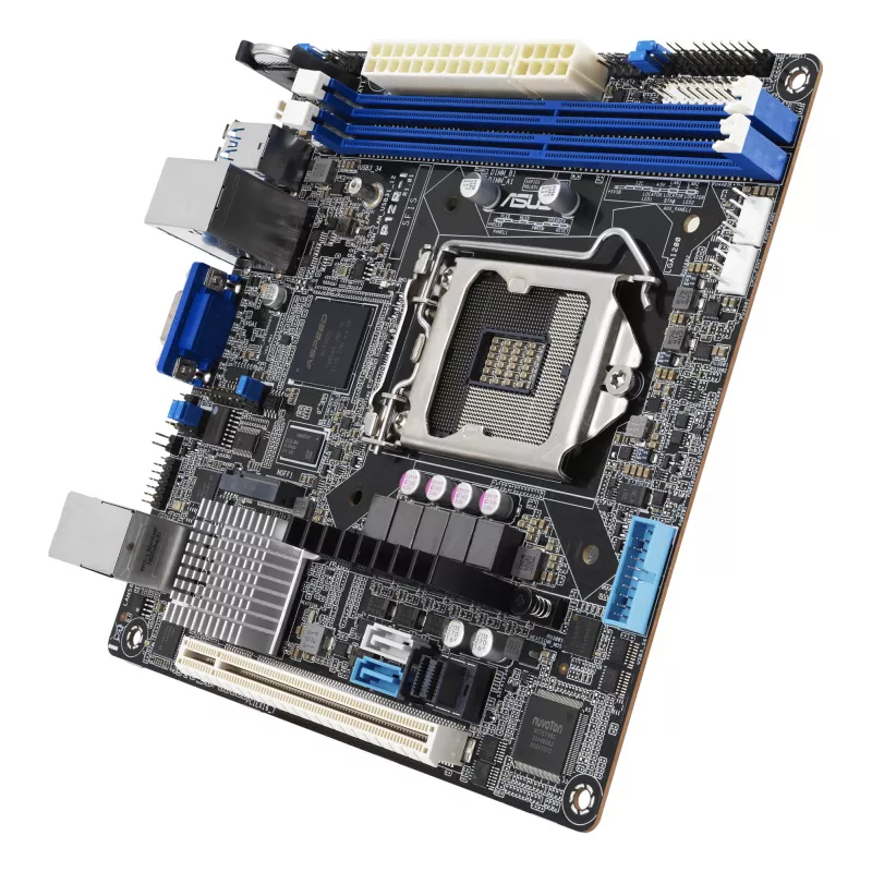 ASUS P12R-I/ASMB10 servermoederbord, Mini-ITX, LGA 1200, Intel C252