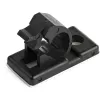 StarTech.com 100 zelfklevende kabelmanagement-clips zwart – netwerk-/ethernet-/bureau-/computerkabelorganizer – zelfklevende kabel-/draadhouder – nylon zelfklevende clip UL/94V-2 brandgetest