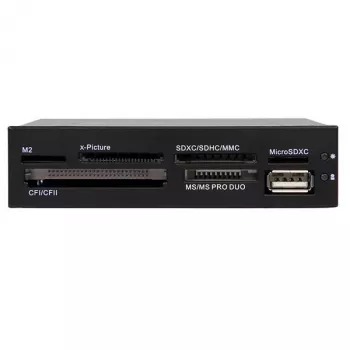 StarTech.com USB 2.0 interne multi-kaartlezer/-schrijver – SD microSD CF