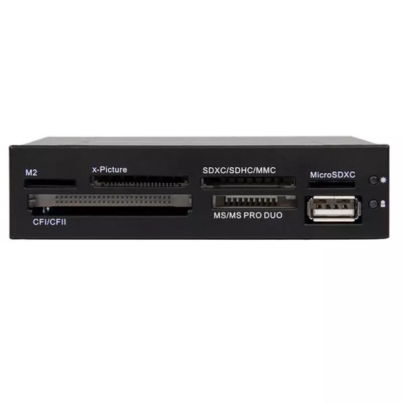 StarTech.com USB 2.0 interne multi-kaartlezer/-schrijver – SD microSD CF