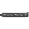 StarTech.com USBPLATE4 4-poorts USB 2.0 female sleufplaat-adapter met 2x 10-pins moederbordheader