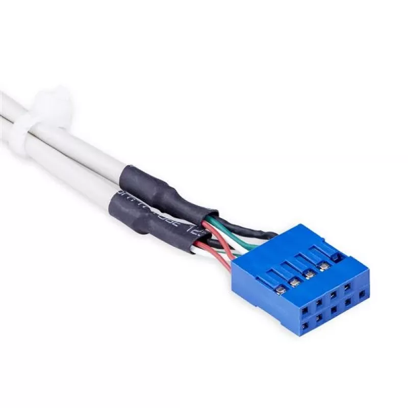 StarTech.com USBPLATE4 4-poorts USB 2.0 female sleufplaat-adapter met 2x 10-pins moederbordheader