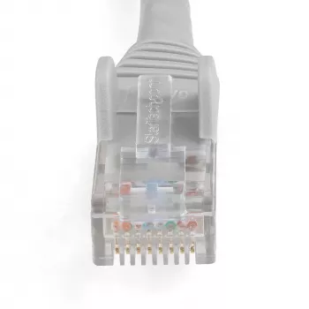 StarTech.com 2m CAT6 ethernetkabel – LSZH (rookarm, halogeenvrij) – 10 Gigabit 250MHz 100W PoE RJ45 10GbE UTP netwerk-patchkabel met rastongbescherming en trekontlasting – grijs, CAT 6, ETL-getest, 24AWG