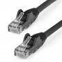 StarTech.com N6LPATCH2MBK CAT6 Ethernet-patchkabel van 2 m, LSZH, 10 Gigabit, 650 MHz, 100 W PoE, RJ45 UTP, zonder haakje, ETL-geverifieerd, 24AWG, zwart