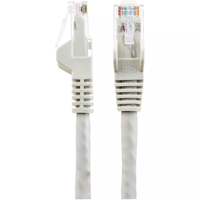 StarTech.com 5m CAT6 ethernetkabel – LSZH (Low Smoke Zero Halogen) – 10 Gigabit 250 MHz 100 W PoE RJ45 10GbE UTP netwerk-patchkabel rastongbescherming met trekontlasting – grijs, CAT 6, ETL-getest, 24AWG