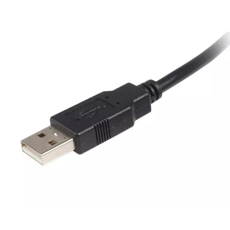 StarTech.com 2m USB 2.0 A naar B-kabel – M/M, 2 m, USB A, USB B, USB 2.0, stekker/stekker, zwart