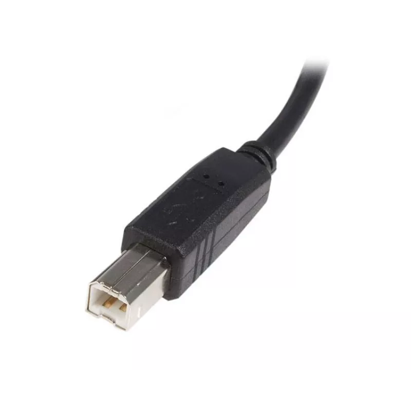 StarTech.com 2m USB 2.0 A naar B-kabel – M/M, 2 m, USB A, USB B, USB 2.0, stekker/stekker, zwart
