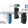 Managed switch LevelOne Hilbert 5-poorts industriële Gigabit Smart Lite switch