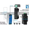 Managed switch LevelOne Hilbert 5-poorts industriële Gigabit PoE Smart Lite switch