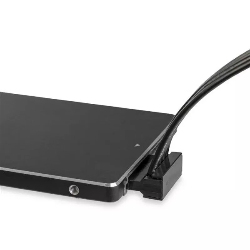 StarTech.com 4x SATA-stroomsplitter-adapterkabel, SATA 15-polig, 4 x SATA, 0,4 m, stekker, bus, zwart