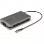 StarTech.com USB-C-multipoort-adapter – USB-C naar 4K 60 Hz HDMI 2.0 – 2-poorts 10 Gbit/s USB-hub – 100 W Power Delivery Pass-Through – GbE – SD/MicroSD – USB Type-C mini-dock – 25 cm kabel