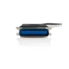 StarTech.com ICUSB1284 USB-naar-parallel printeradapterkabel, 1,8 m (6 ft), Centronics / IEEE 1284, USB 2.0, male/male