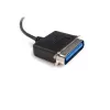 StarTech.com ICUSB1284 USB-naar-parallel printeradapterkabel, 1,8 m (6 ft), Centronics / IEEE 1284, USB 2.0, male/male