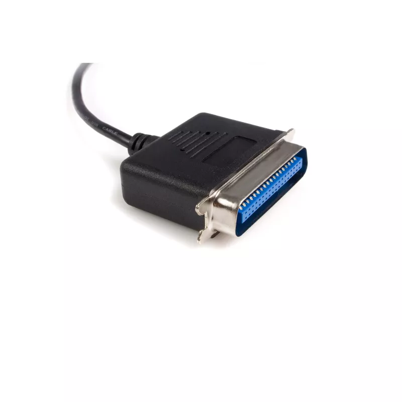 StarTech.com ICUSB1284 USB-naar-parallel printeradapterkabel, 1,8 m (6 ft), Centronics / IEEE 1284, USB 2.0, male/male