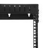 StarTech.com 12U 19 inch wandmontage netwerkkast - verstelbare diepte 12-20 inch 2-posts open-frame serverrack voor AV/data/IT-communicatie/computerapparatuur/switch met kooimoeren & schroeven