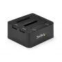StarTech.com dual-bay USB 3.0 naar SATA harde schijf-dockingstation, USB-harde schijfdock, externe 2,5/3,5 inch SATA I/II/III SSD/HDD dockingstation, hot-swap harde schijf-bay, top-loading