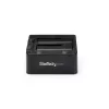StarTech.com dual-bay USB 3.0 naar SATA harde schijf-dockingstation, USB-harde schijfdock, externe 2,5/3,5 inch SATA I/II/III SSD/HDD dockingstation, hot-swap harde schijf-bay, top-loading