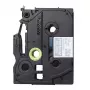 Brother TZE-PR935 labeltape wit op zilver