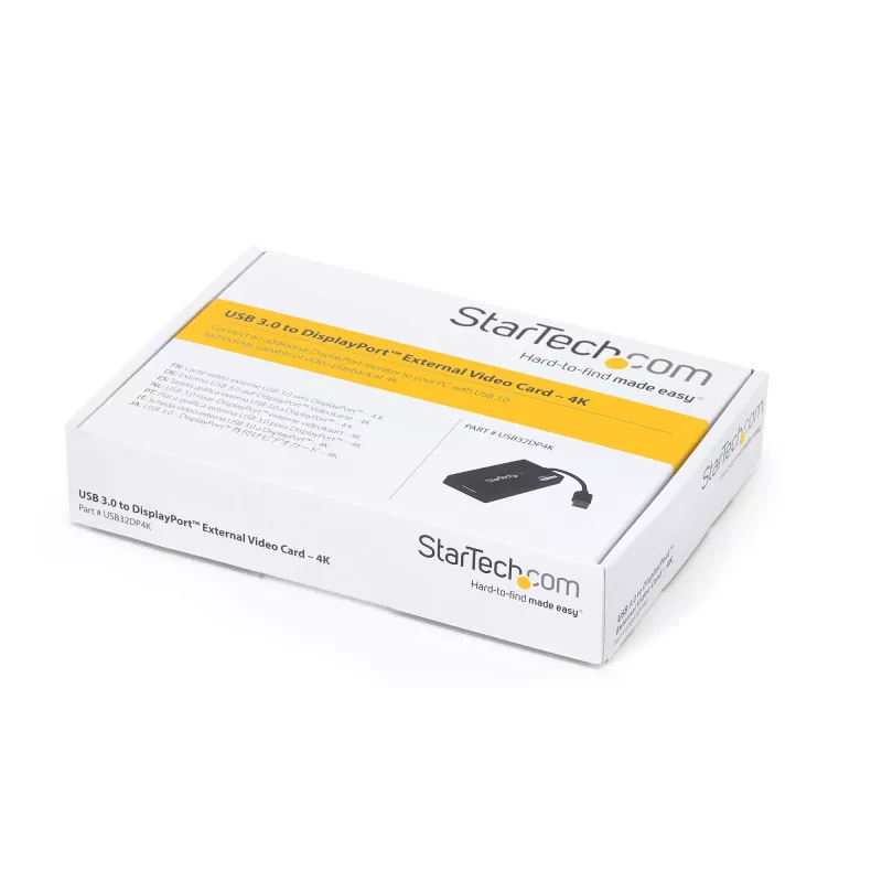 StarTech.com USB 3.0 naar DisplayPort-adapter - DisplayLink gecertificeerd - 4K 30Hz