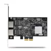 StarTech.com 2-poorts 2.5Gbps NBASE-T PCIe-netwerkkaart, Intel I225-V, dual-port computernetwerkkaart, multi-gigabit NIC, PCI Express server-LAN-kaart, desktop-ethernetinterface