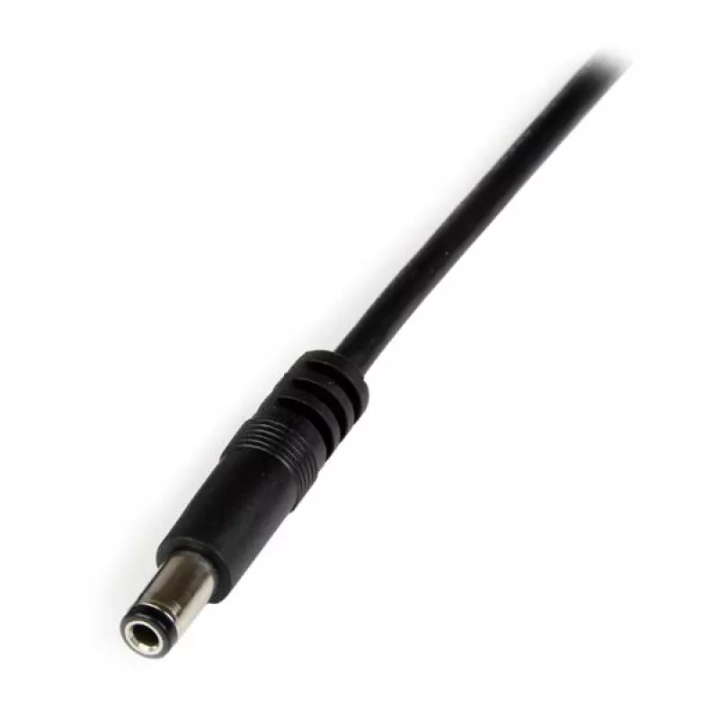 StarTech.com USB naar 5,5 mm stroomkabel – type N holle stekker – 1 m, 1 m, USB A, holle stekker type N