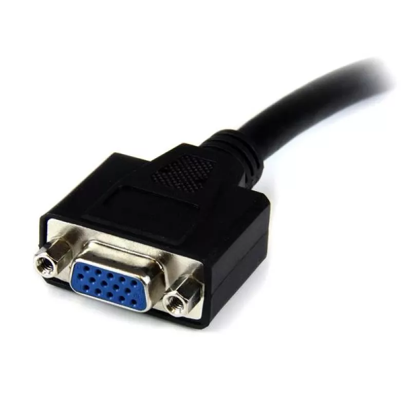 StarTech.com 8in DVI-naar-VGA-kabeladapter – DVI-I-stekker naar VGA-bus