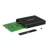 StarTech.com dual-slot drivebehuizing voor M.2 SATA SSD's - USB 3.1 (10 Gbit/s) - RAID