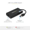 StarTech.com USB 3.0 naar HDMI-adapter - 4K 30Hz Ultra HD - DisplayLink gecertificeerd - USB Type-A naar HDMI display-adapter converter voor monitor - externe video & grafische kaart - Mac & Windows