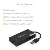 StarTech.com USB 3.0 naar HDMI-adapter - 4K 30Hz Ultra HD - DisplayLink gecertificeerd - USB Type-A naar HDMI display-adapter converter voor monitor - externe video & grafische kaart - Mac & Windows