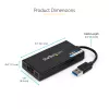 StarTech.com USB 3.0 naar HDMI-adapter - 4K 30Hz Ultra HD - DisplayLink gecertificeerd - USB Type-A naar HDMI display-adapter converter voor monitor - externe video & grafische kaart - Mac & Windows